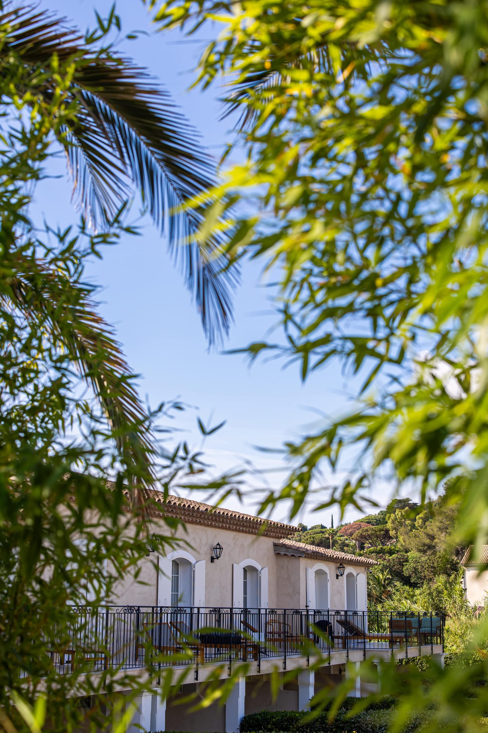 Façade de l’hôtel