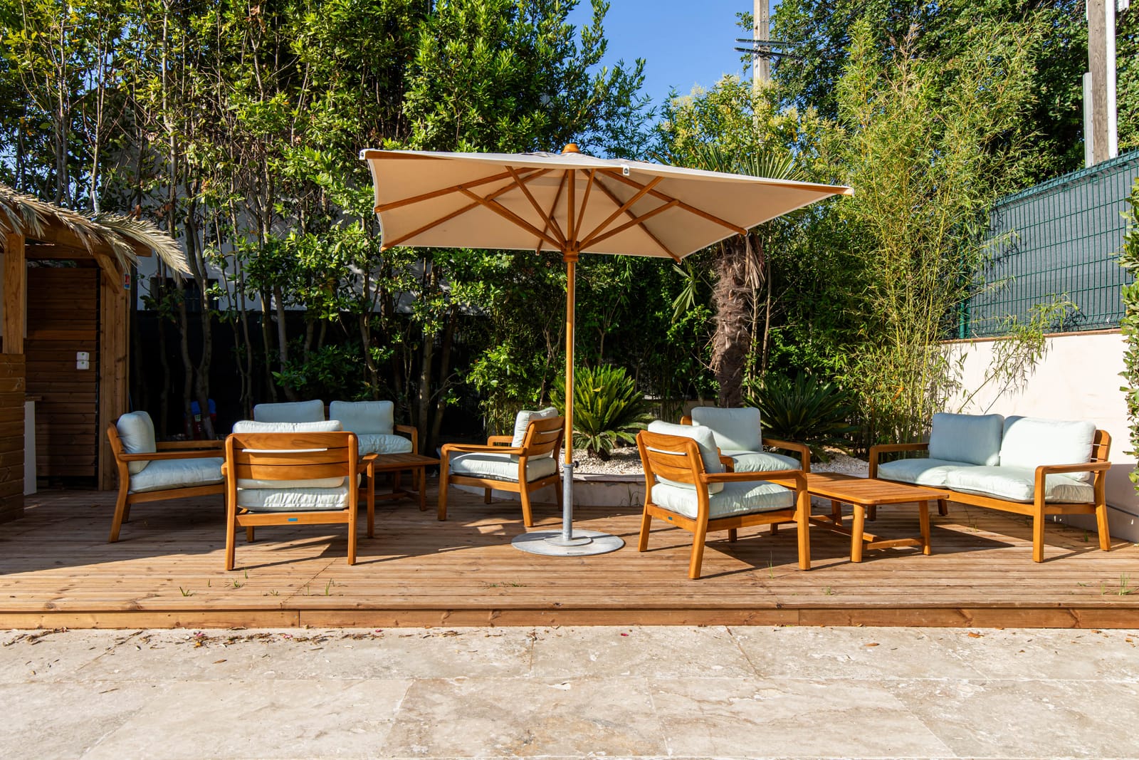 Détente au jardin