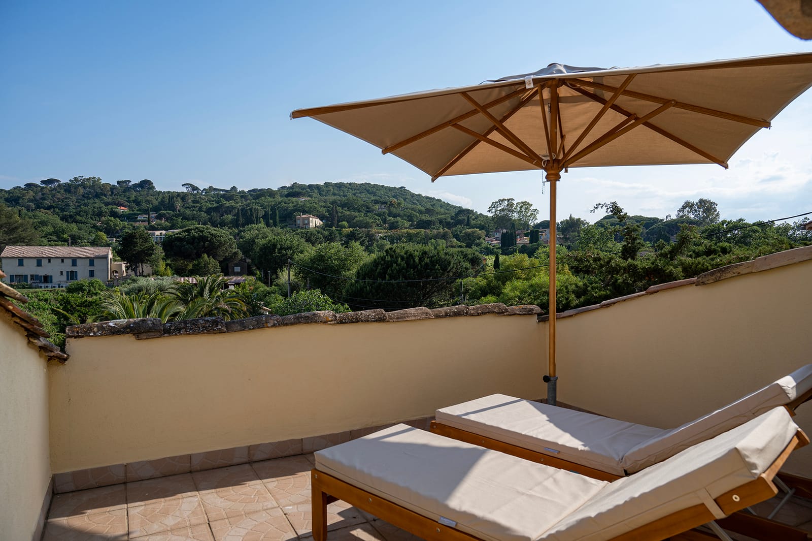 Terrasse avec vue